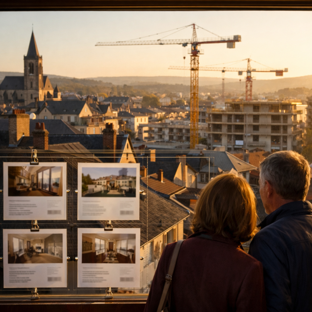 Illustration : Villes moyennes : la normalisation du marché et la fin de l'euphorie post-Covid