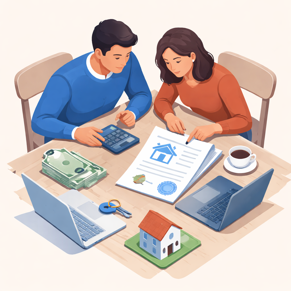 Illustration du guide Acheter en couple (PACS, mariage, concubinage) : précautions clés