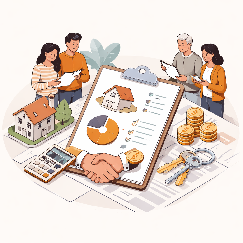Illustration du guide Achat en indivision : quotes-parts, convention, décisions, sortie