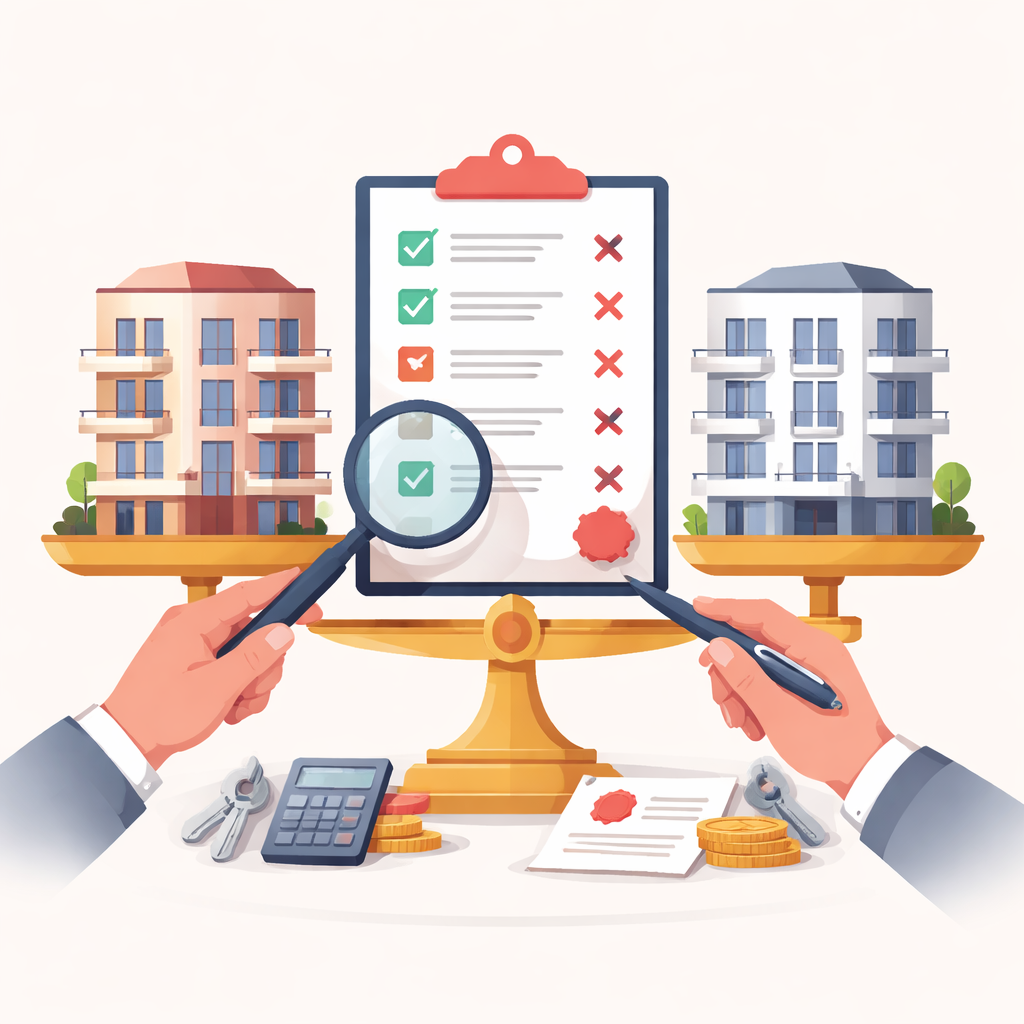 Illustration du guide Comparer des programmes neufs : méthode de décision fiable